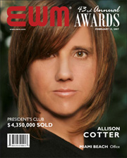 2006 EWM President's Club Award sample Allison Cotter 8 x 10