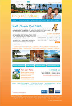 Riverside House Sample Home Page