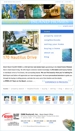 Sample Home Page Design