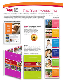 flyer describing company marketing