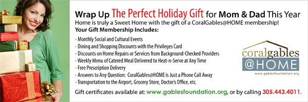 JustAskBoo ad for CoralGables@HOME for Christmas